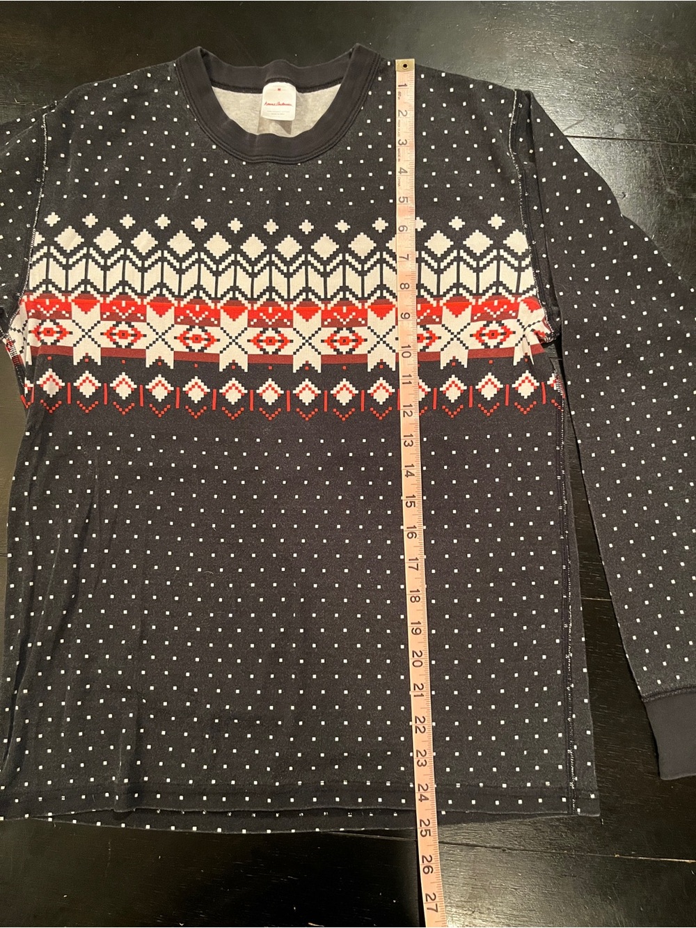 Hanna Andersson Fair Isle Pajama Set – Unisex Medium – Organic Cotton
